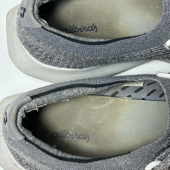 Allbirds Gray Tree Dasher 2 Mesh Slip-On Lace-Up Comfy Sneaker Size 13.5 - Picture 7 of 14